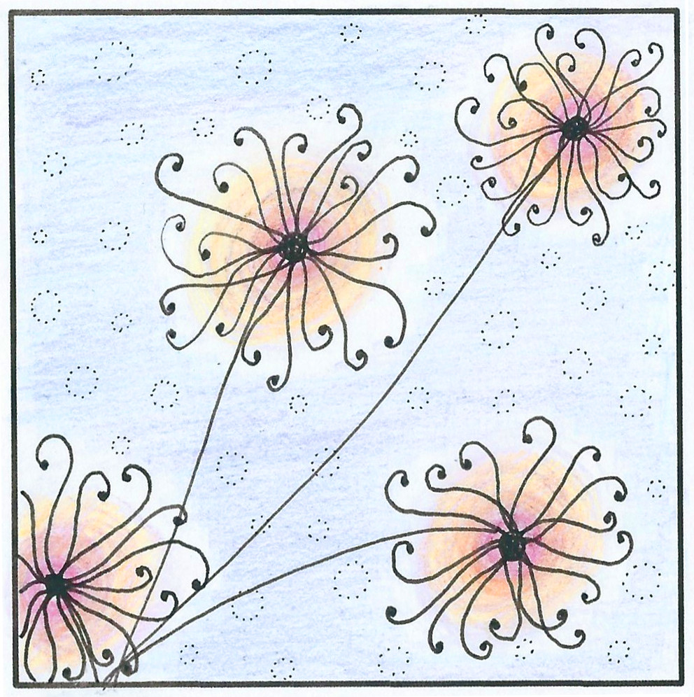 Challenge Zentangle Pufff Césame Et Ses états D âme