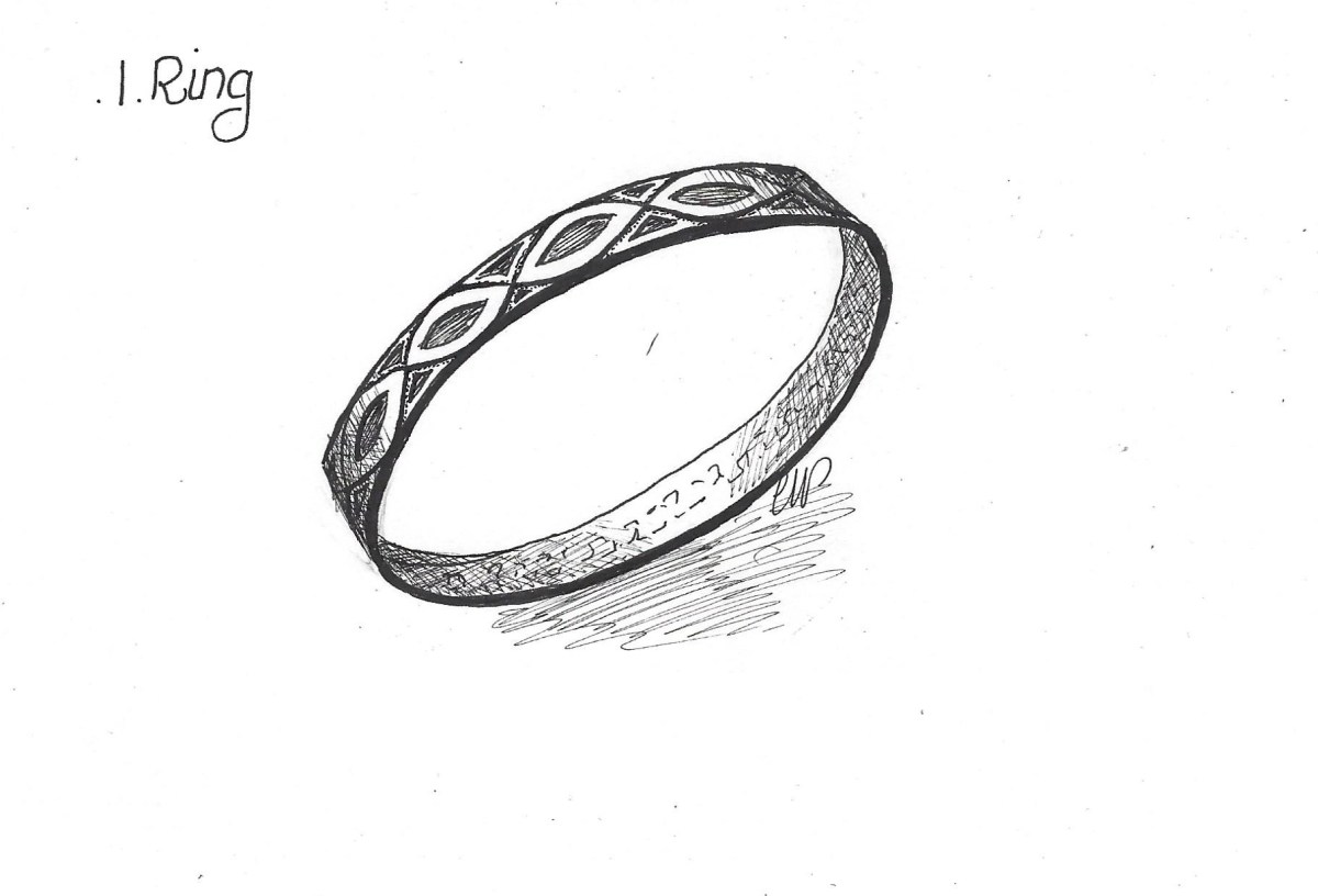 Inktober 2019 (03): 1. Ring /&nbsp;anneau