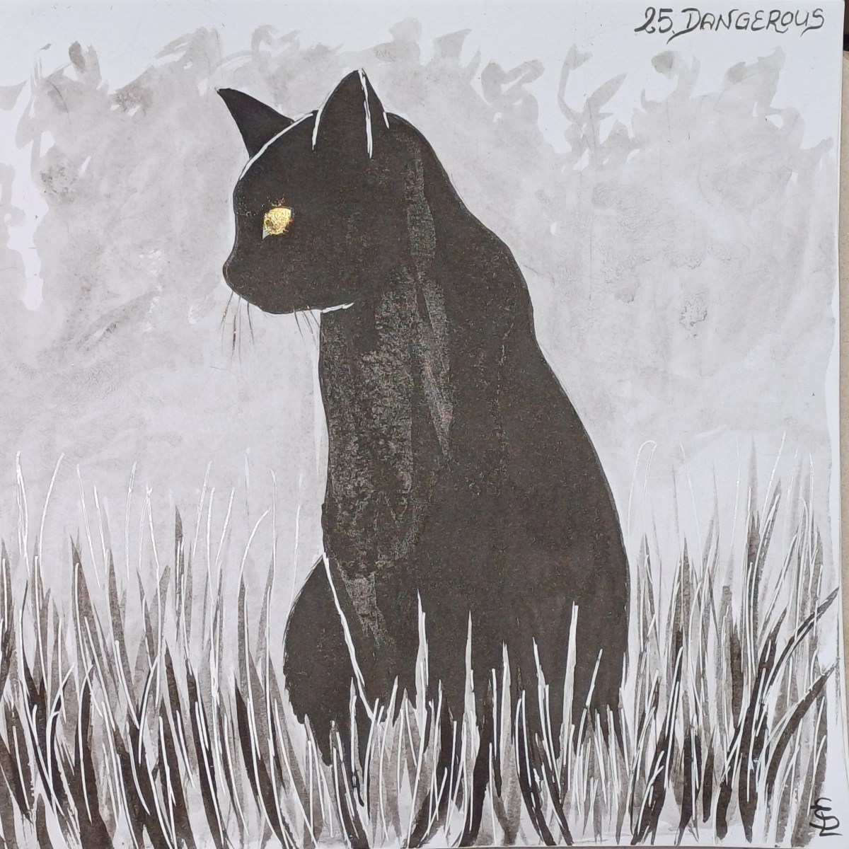 Inktober jour 25 / Day 25: Dangereux /&nbsp;Dangerous